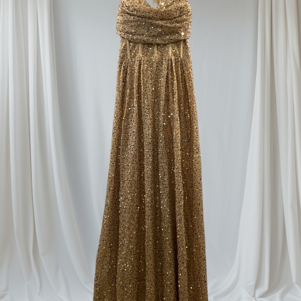 Glamorous Sequin Asymmetrical Dress